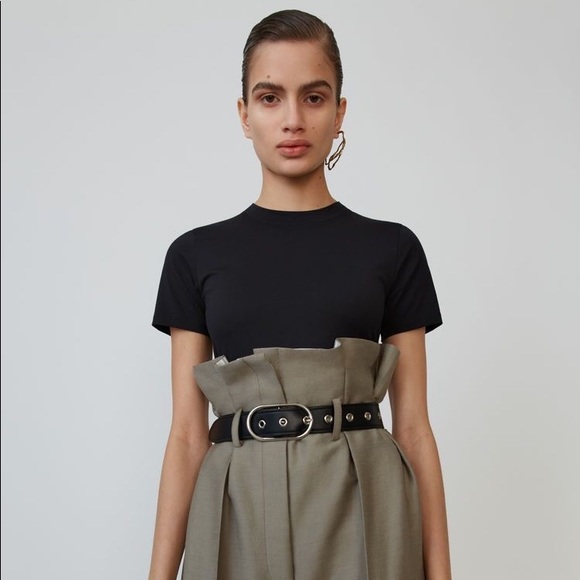 🥊 BNWT Acne Studios Dorla E Base T-shirt - Picture 2 of 5